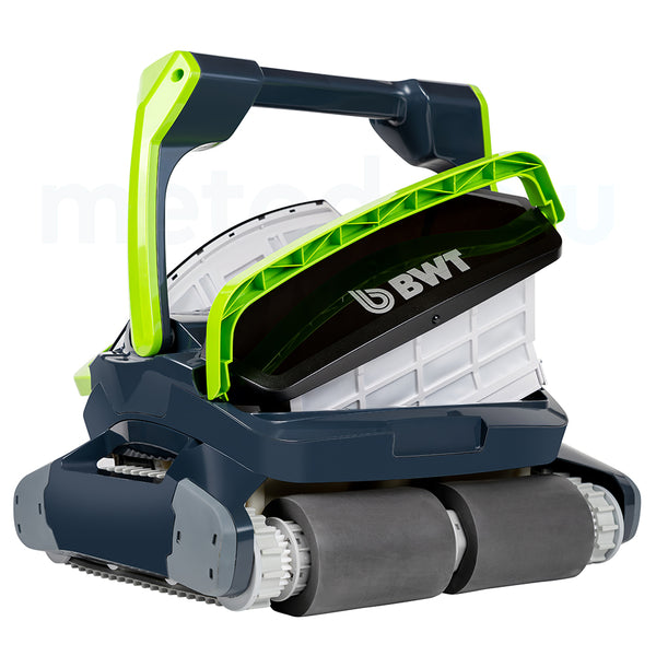 BWT ES1500 Pool Cleaner Robot for Floor, Walls and Waterline, Bluetooth App, Caddy, 4-Year Warranty, up to 15 m