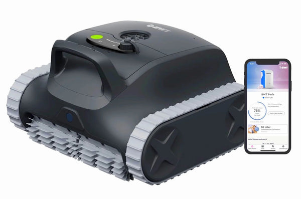 BWT ES Nano Sin Cables | Robot Piscina Inalámbrico con App Wi-Fi para Fondo, Paredes y Línea de Agua, Novedad 2026