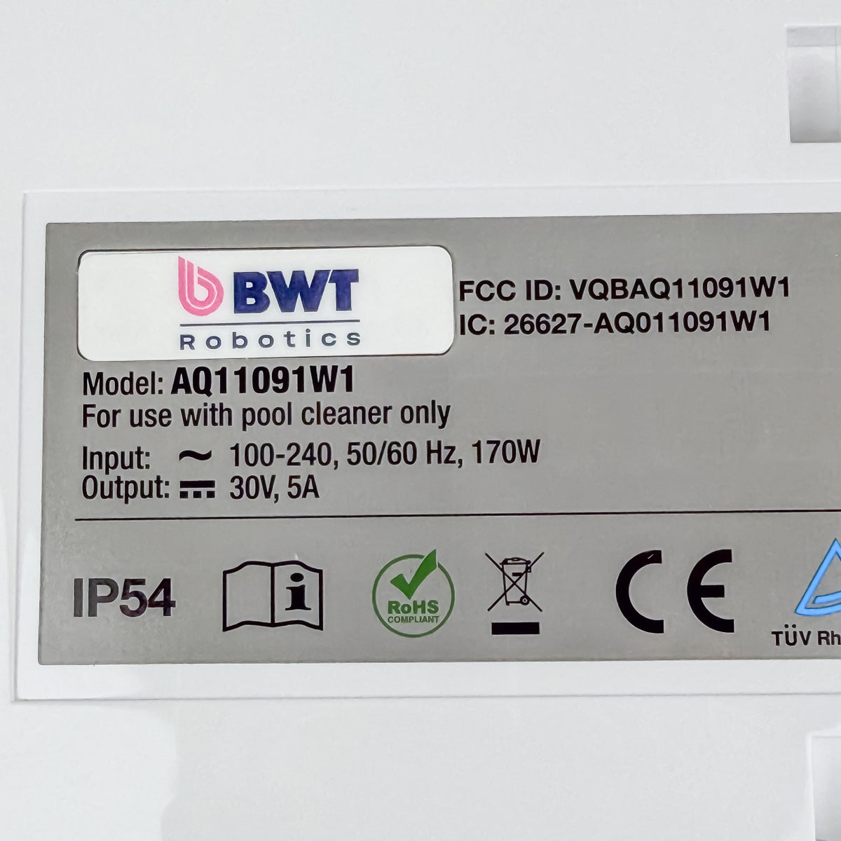 Alimentador Central para Robot de Piscina BWT / Cosmy / Aquabot / Aquatron | AQ11091W1 / 125299050