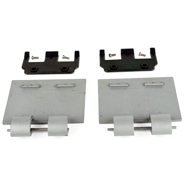 Juego de palancas de bloqueo de depósitos con pasadores bisagra para fregadoras Comac Vispa XS / Fimap Genie XS - 439893 / 439894 | Usado