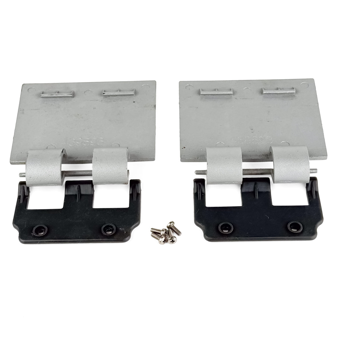 Juego de palancas de bloqueo de depósitos con pasadores bisagra para fregadoras Comac Vispa XS / Fimap Genie XS - 439893 / 439894 | Usado