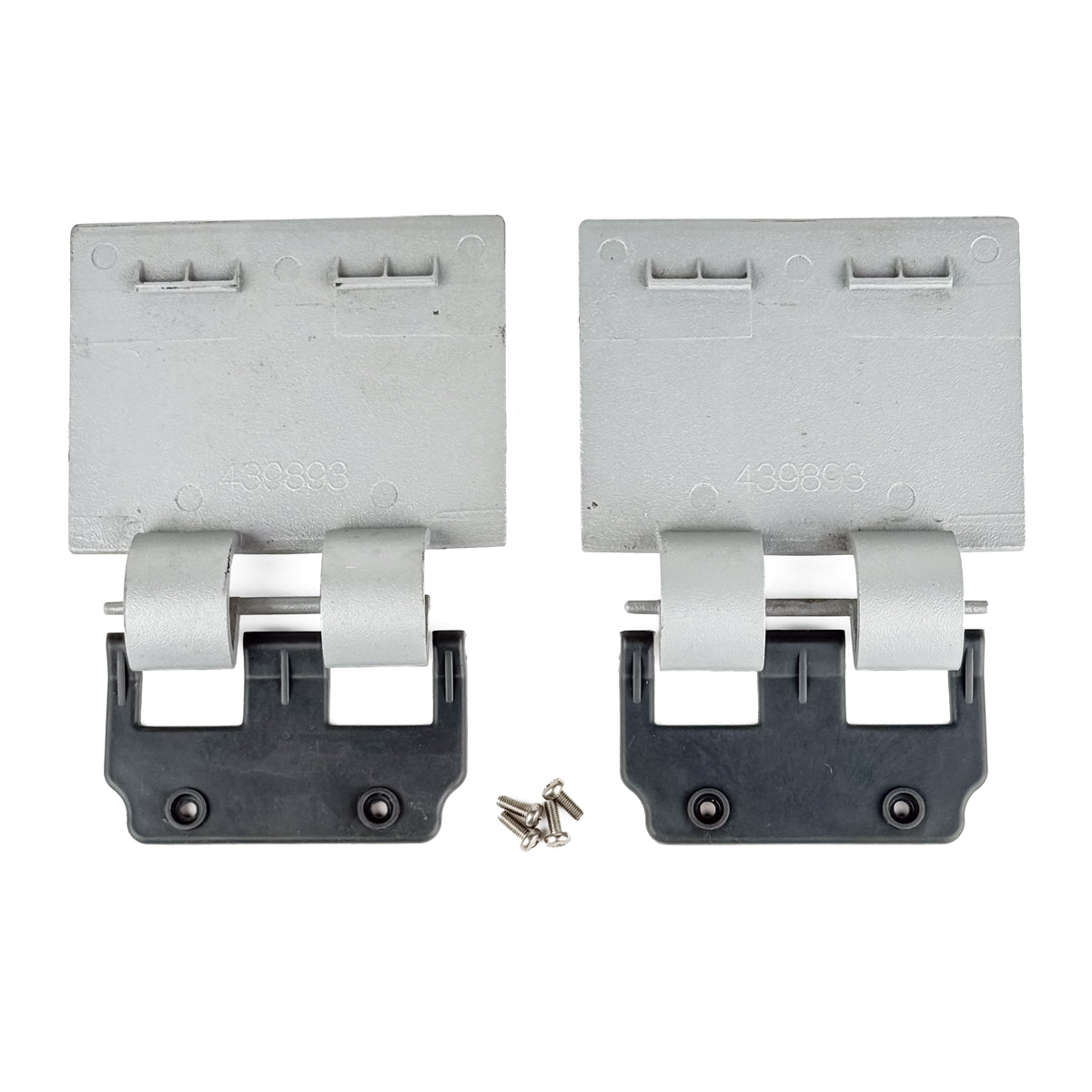 Juego de palancas de bloqueo de depósitos con pasadores bisagra para fregadoras Comac Vispa XS / Fimap Genie XS - 439893 / 439894 | Usado
