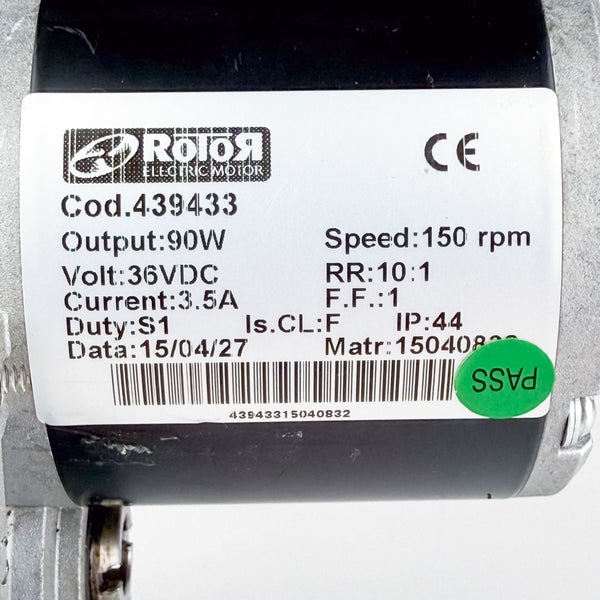 Motor Cepillo Lavapavimentos Comac Vispa XS / Fimap Genie XS - 439433 36V 90W | Usado (Garantía 12 meses)
