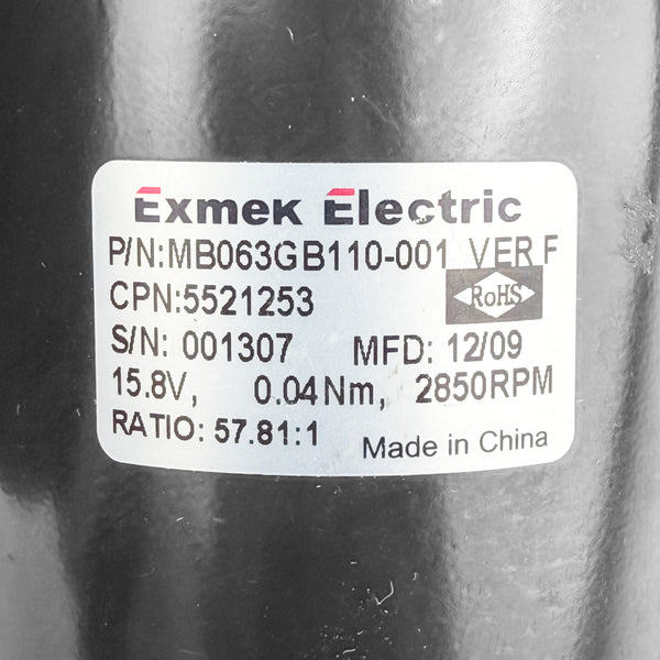 Motor de tracción Dolphin Maytronics MB063GB110-001 VER F para robot de piscina - Usado (Garantía 12 meses)