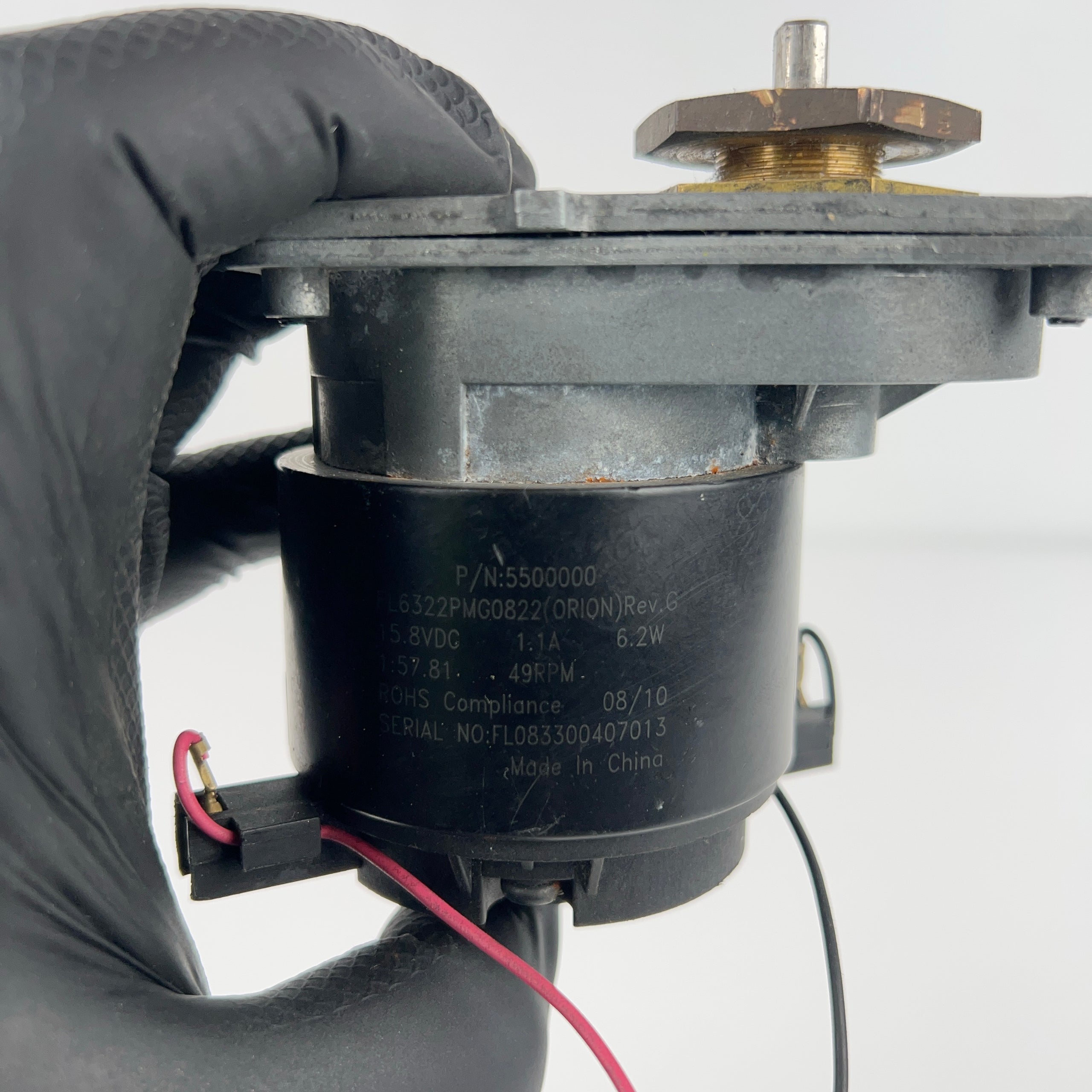 Motor de Tracción Robot Piscina Dolphin Maytronics 5500000 REV G - Usado (Garantía 12 meses)