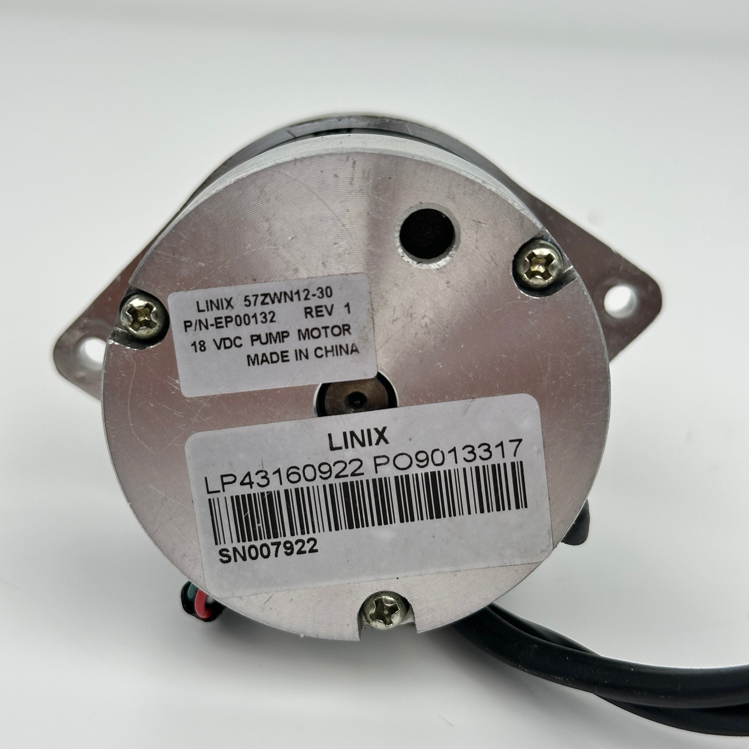 Motor Bomba de Succión Robot Piscina Aquabot / BWT / Aquatron 57ZWN12-30 - Usado (Garantía 12 meses)