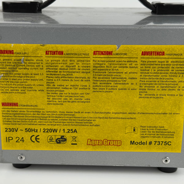 Fuente de Alimentación Robot Piscina Aquabot / Aquatron 7375C - Usado (Garantía 12 meses)