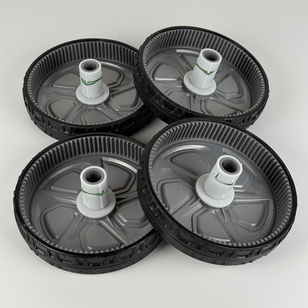 Set of 4 USED Grey Wheels for Zodiac Alpha Pool Robot R0865600 - Used