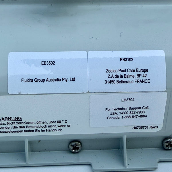 Battery Pool Robot Zodiac Freerider / CNX-Li / XA-Li - R0972000 - R0972800
