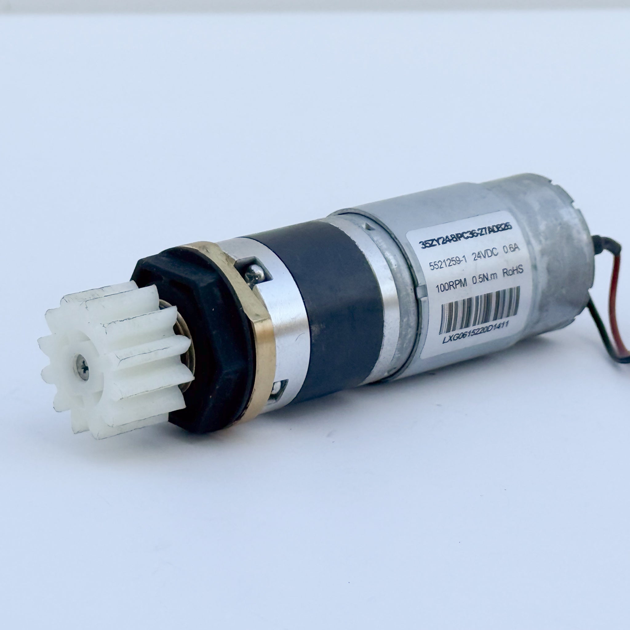 Motor de Tracción Robot Piscina Dolphin Maytronics 5521259-1 / 35ZY24-8 - Usado (Garantía 12 meses)