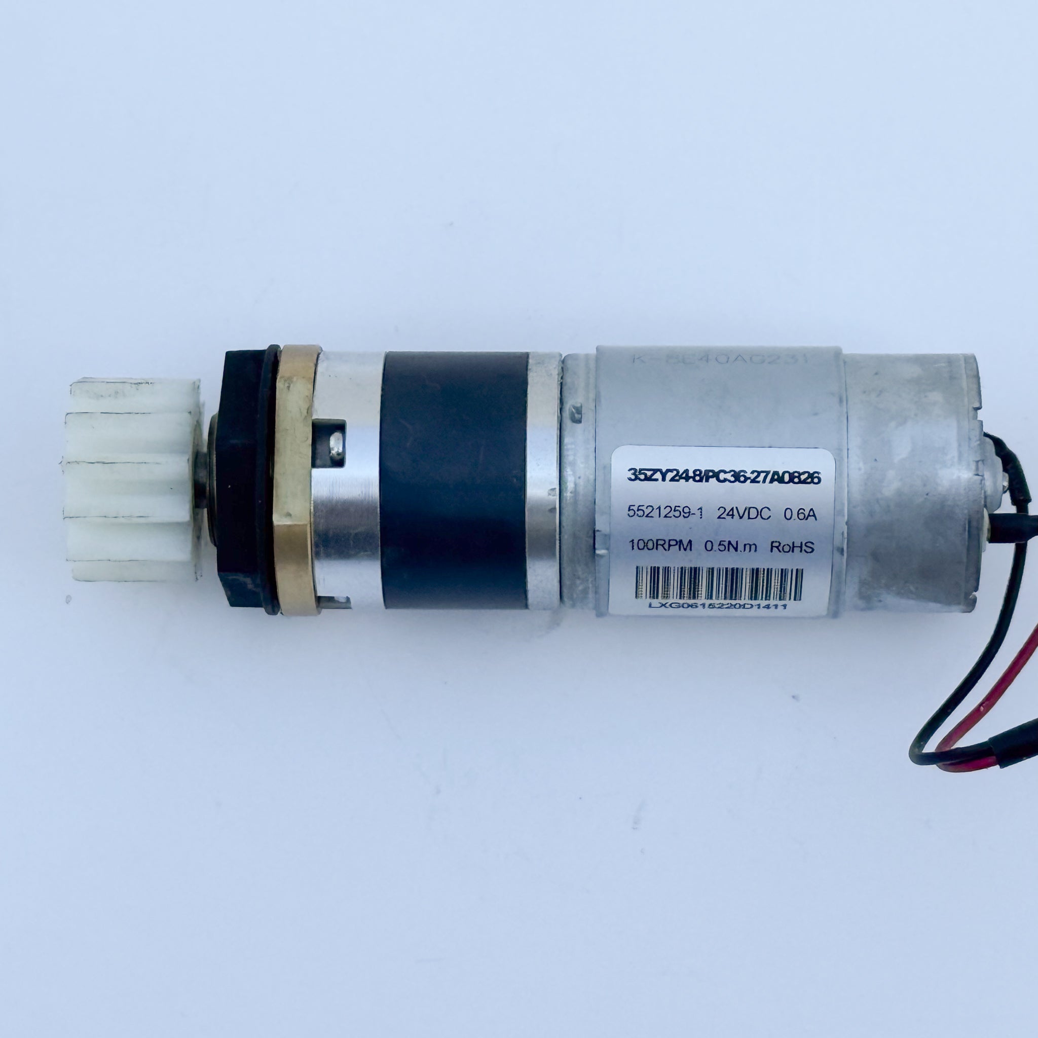 Motor de Tracción Robot Piscina Dolphin Maytronics 5521259-1 / 35ZY24-8 - Usado (Garantía 12 meses)