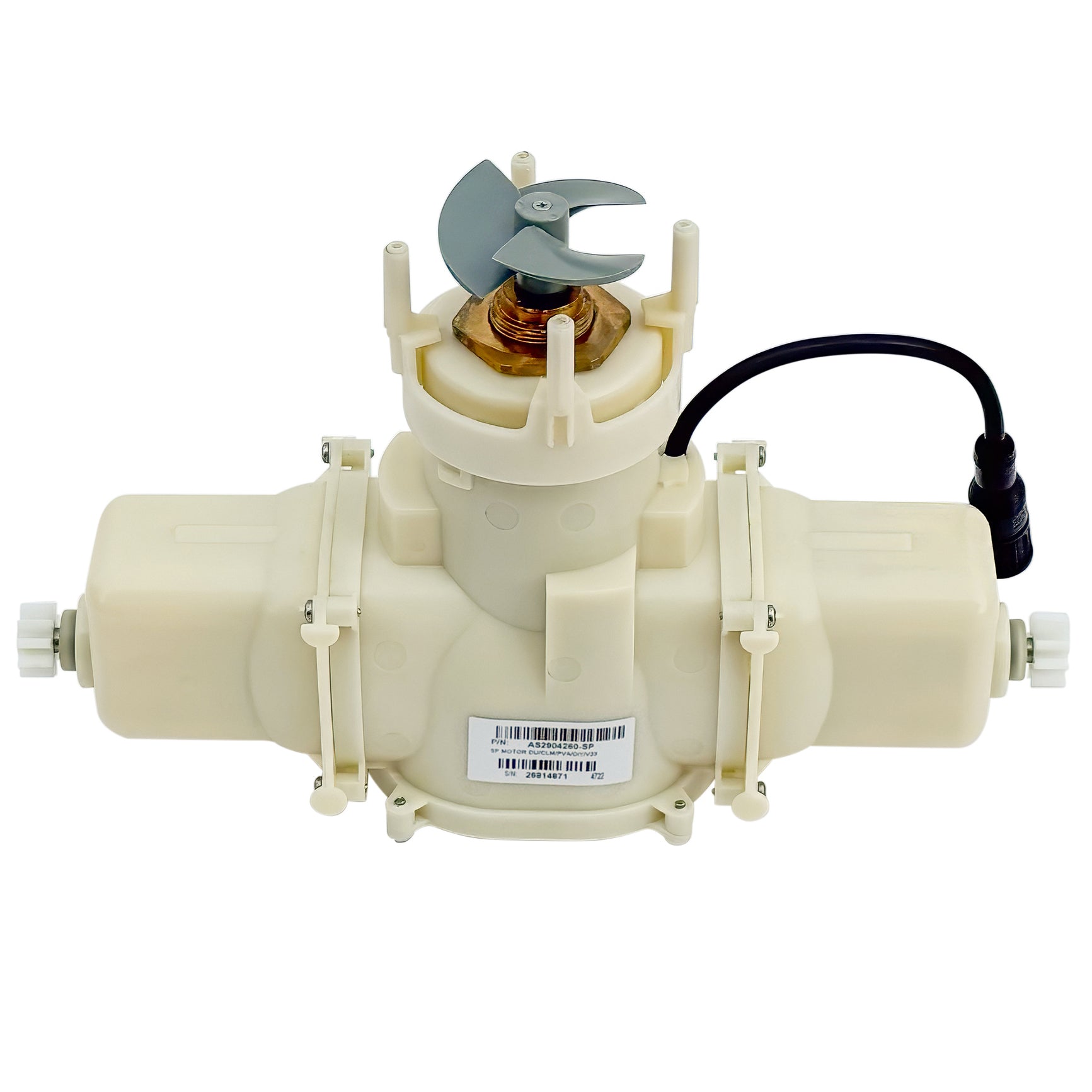 Box Motor para Robot de Piscina BWT D200 / Aquabot / Aquatron - Conector Negro, Generación Antigua | AS2904260-SP / 125259163