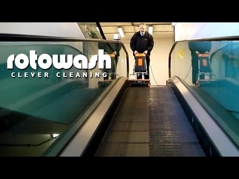 Alquiler de Máquinas Profesionales para la Limpieza de Escaleras Mecánicas